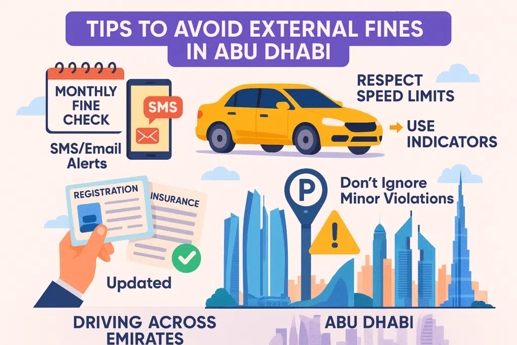 External Fines in Abu Dhabi: What You Need to Know