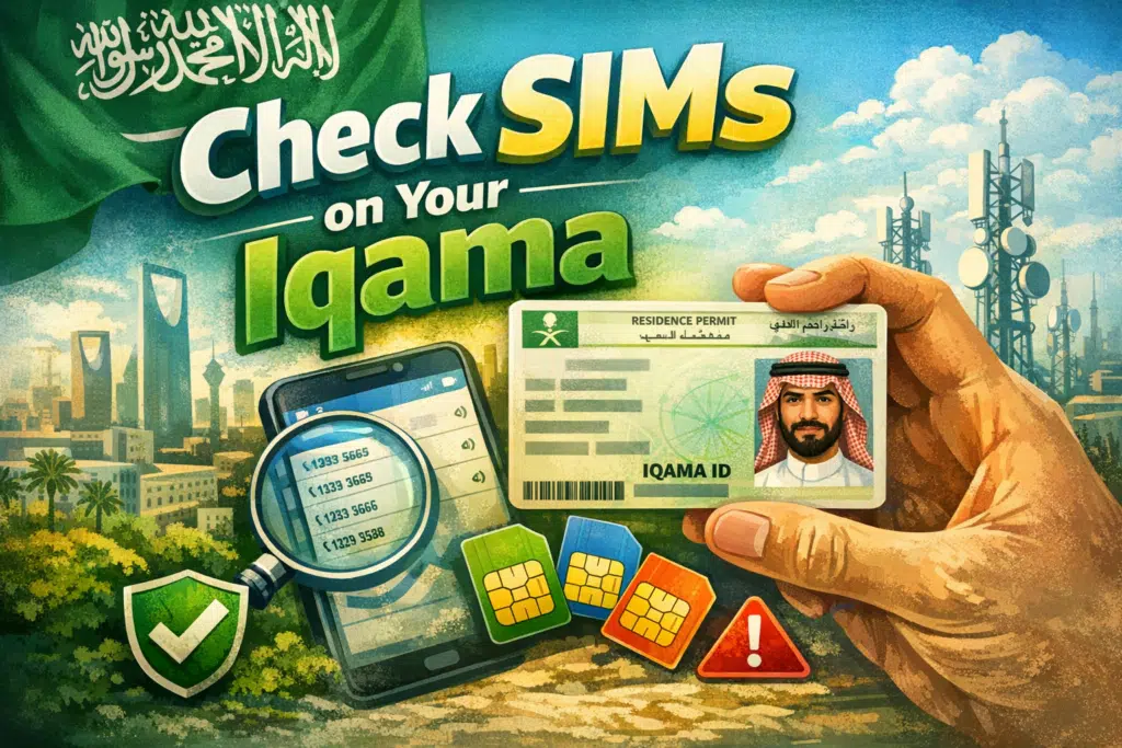 Check SIMs on Your Iqama – Official Saudi SIM Verification Using Absher and CITC