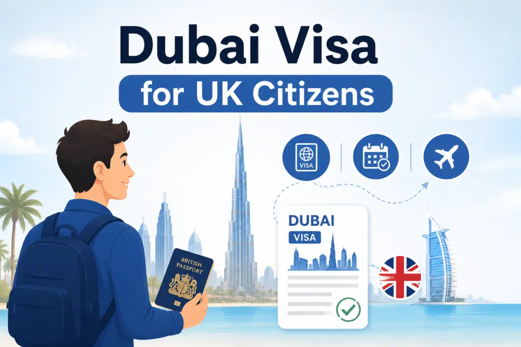 Dubai Visa for UK Citizens – visa information for British travelers visiting Dubai