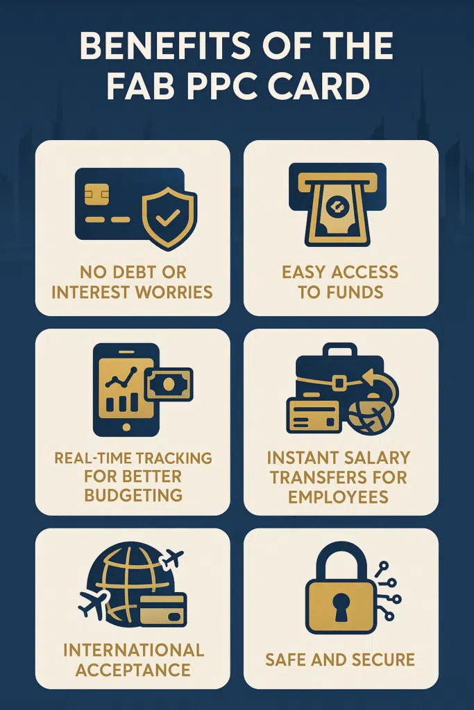 An Infographics on Benefits of the FAB PPC Card