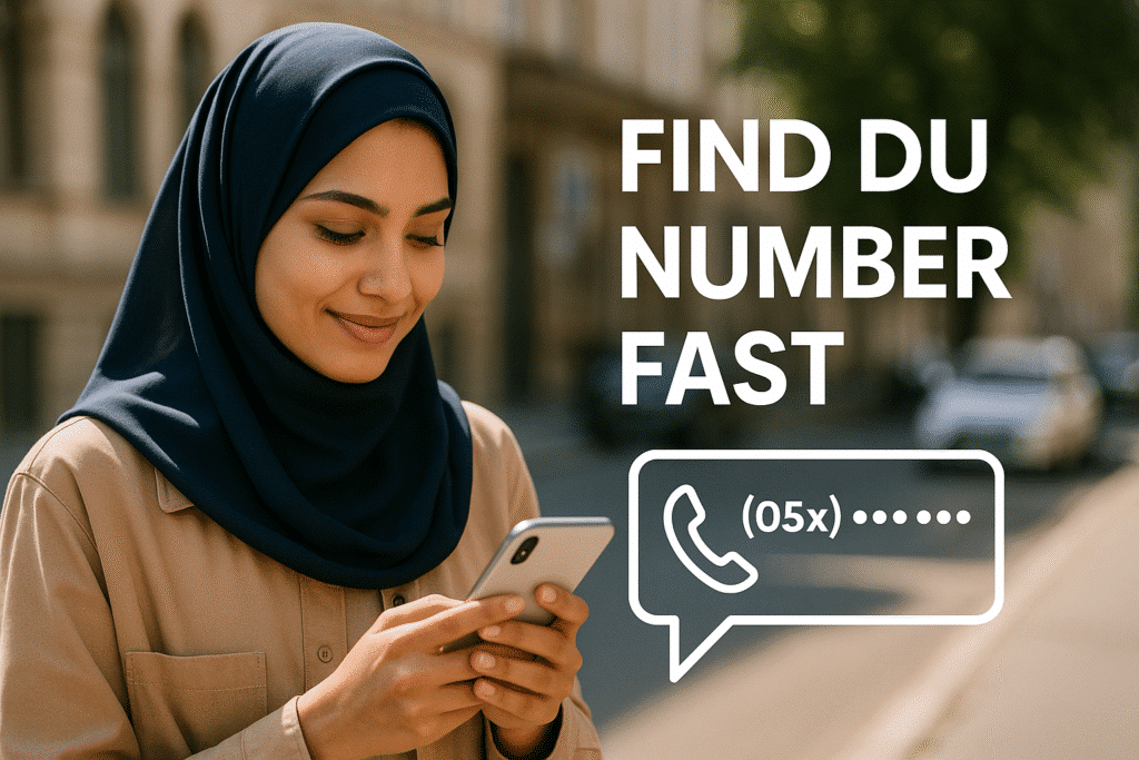 A female using her mobile