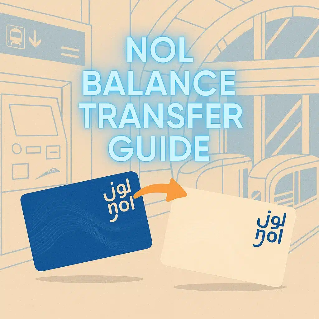 An infographics on transferring NOL card Balance