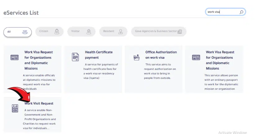 A screenshot of the MOFA Portal