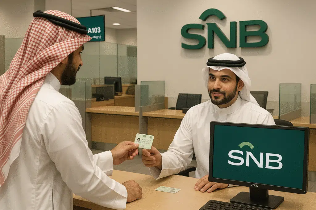Update Iqama Through an SNB Branch