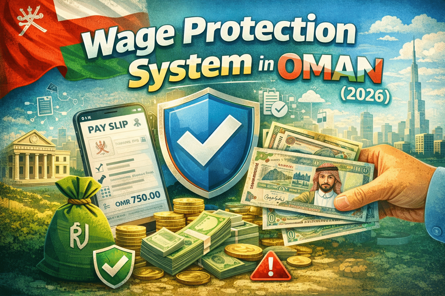 Wage Protection System in Oman 2026 – Secure Salary Payments for Employees and Employers