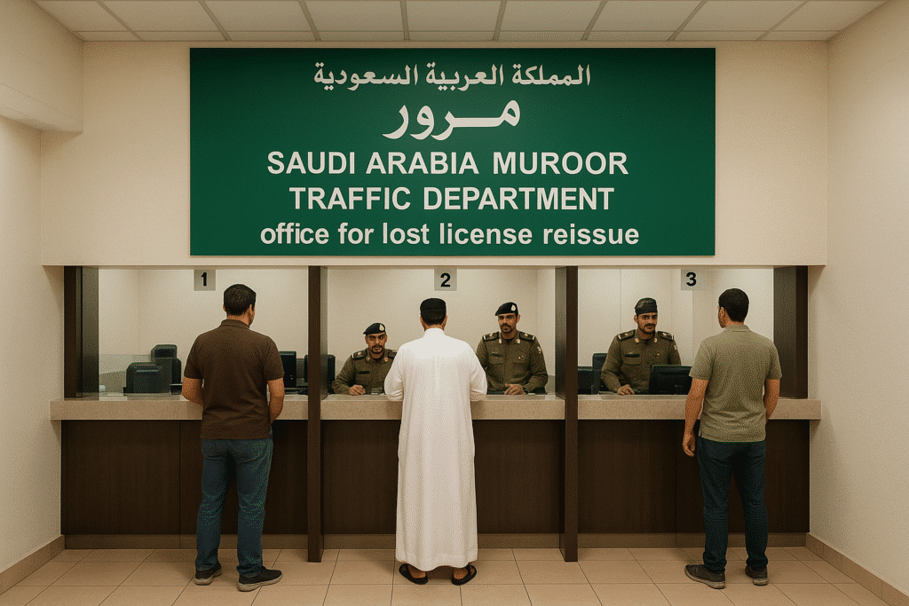 An AI image of Muroor Office