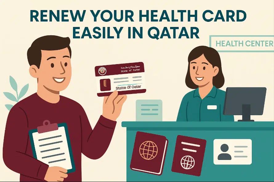 An Infographicson Health card renewal