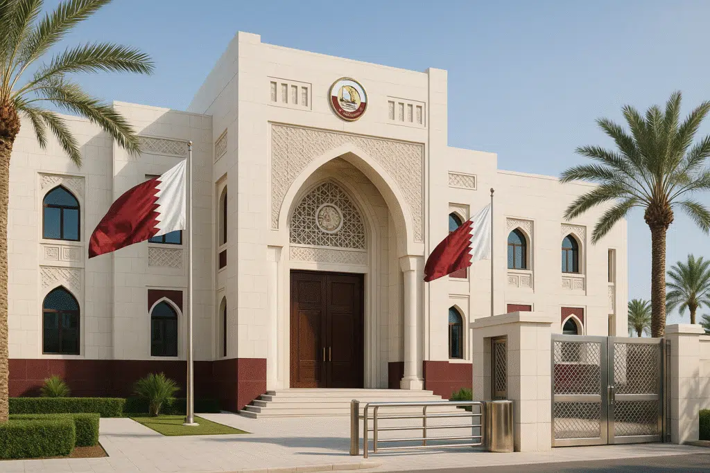 Photo of a AI-Generated Qatar Embassy or Consulate