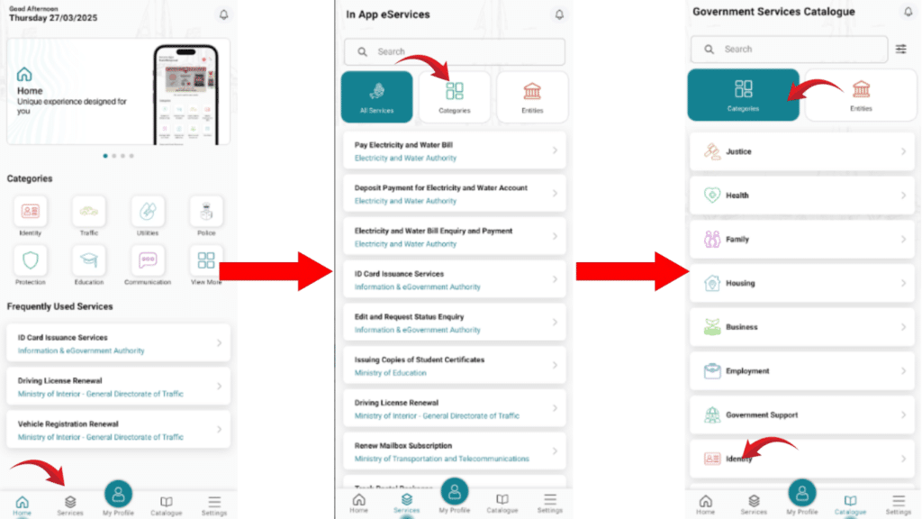 Download MyGov Bahrain app from Play Store for CPR renewal services