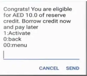 Congratulation Get 50 AED image