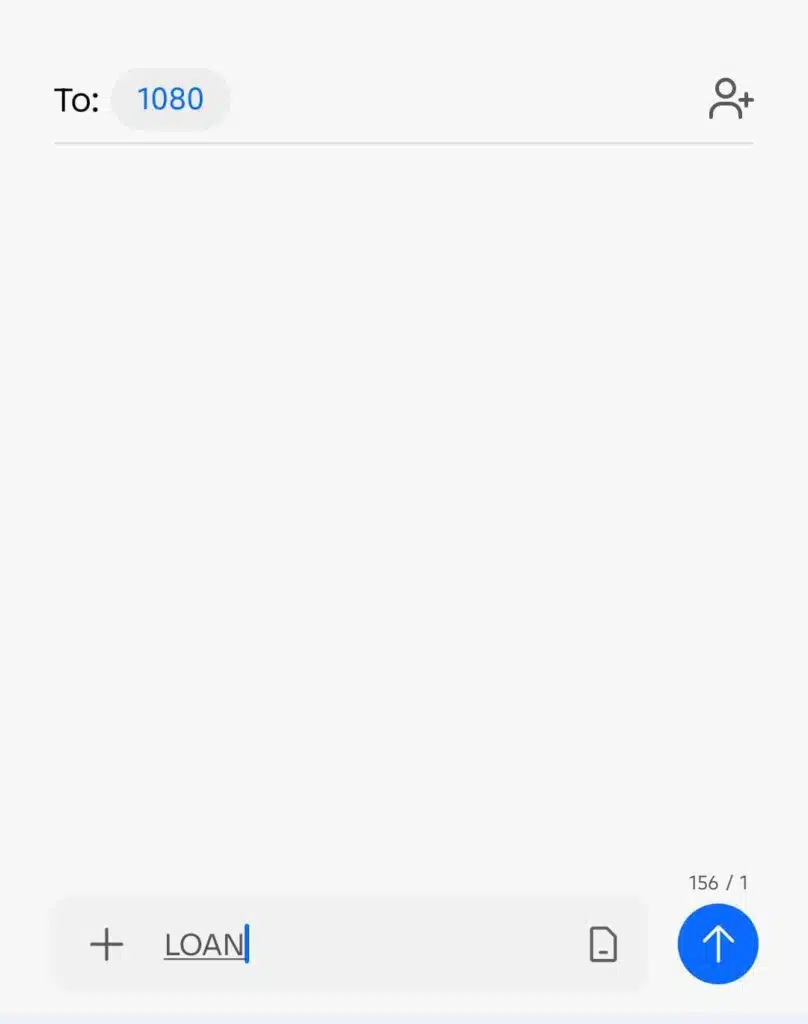 Getting loan by sms