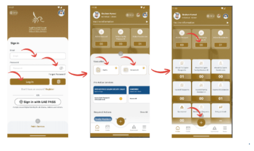 A Screenshot of ICP APP.