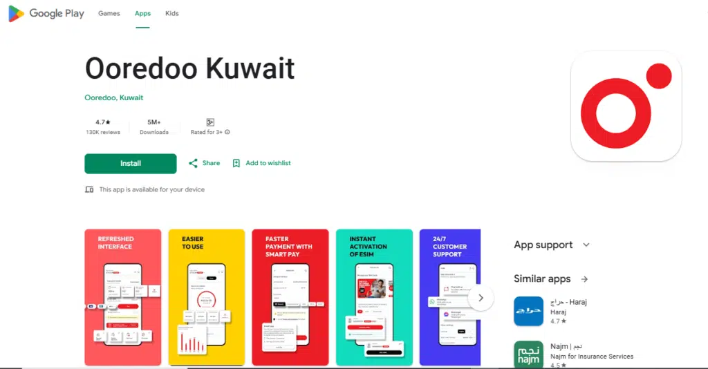 Kuwait Ooredoo
