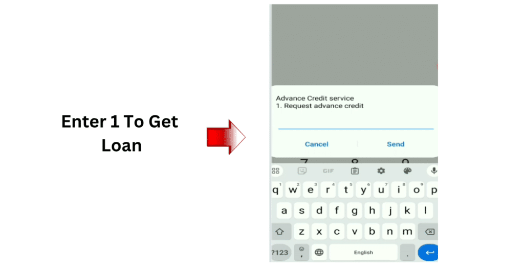 FRiENDi Mobile advance credit loan request code in Saudi Arabia using USSD service