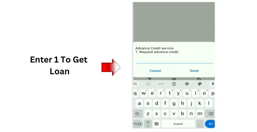 FRiENDi Mobile advance credit loan request code in Saudi Arabia using USSD service