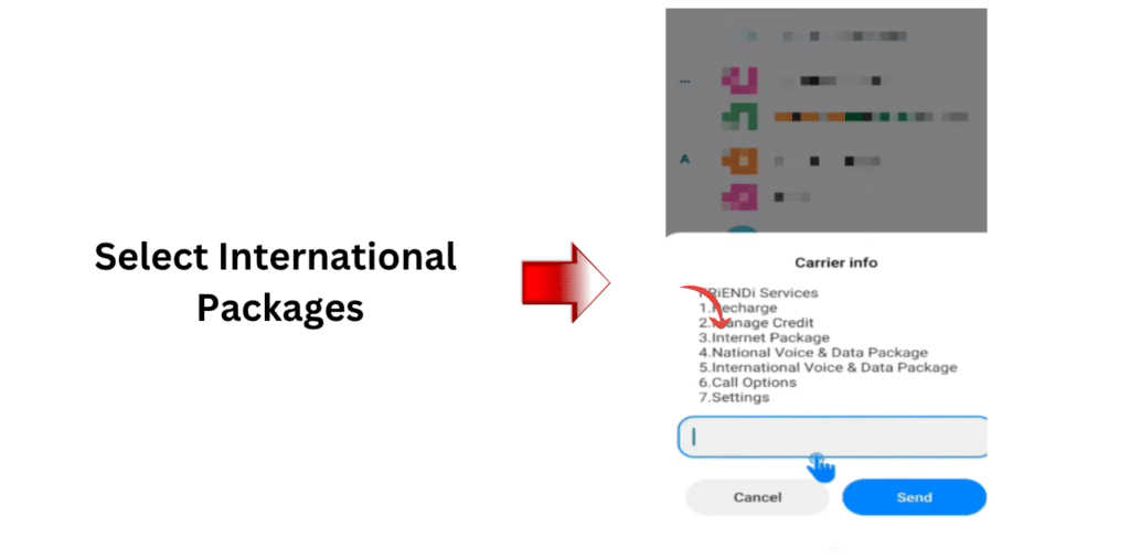 FRiENDi Mobile international packages activation code menu in Saudi Arabia using USSD dialer service