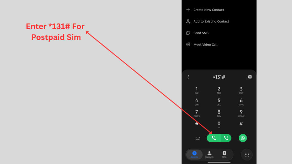*Dial 131# on a Du postpaid SIM to manage your account before using Du Quick Pay.
