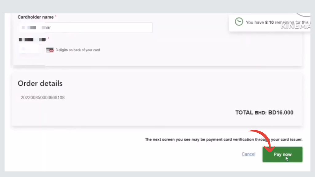 Pay driving test appointment fee online in Bahrain