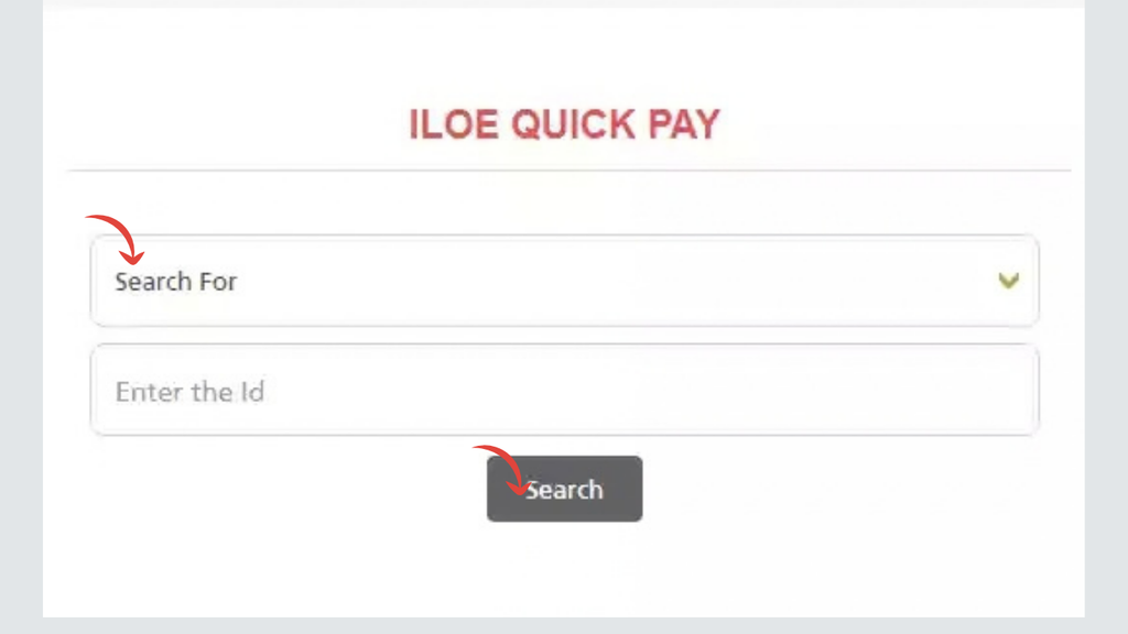ILOE Fine Check UAE using ILOE Quick Pay search form to check fines with Emirates ID